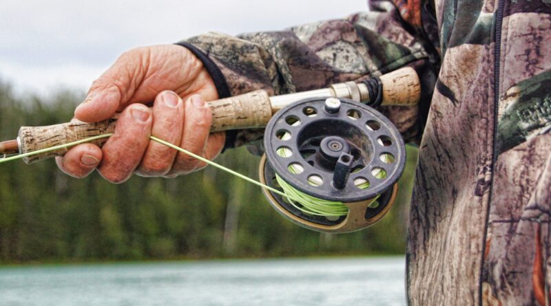 fishing landscape nature man